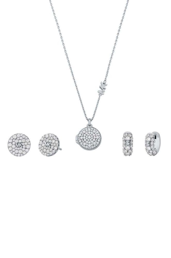 Кольє і сережки Michael Kors колір срібний (3680815)