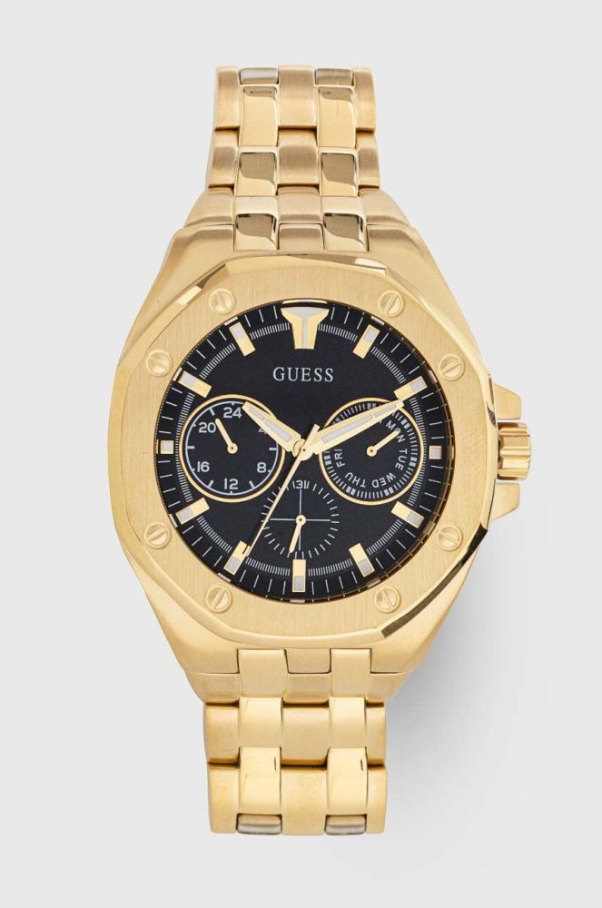 Годинник Guess чоловічий колір золотий (3290436)
