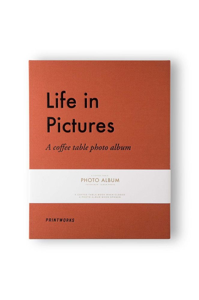 Printworks - Фотоальбом Life In Pictures колір помаранчевий
