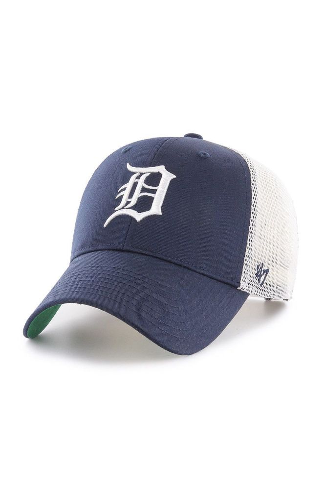 Кепка 47brand Detroit Tigers колір синій з аплікацією