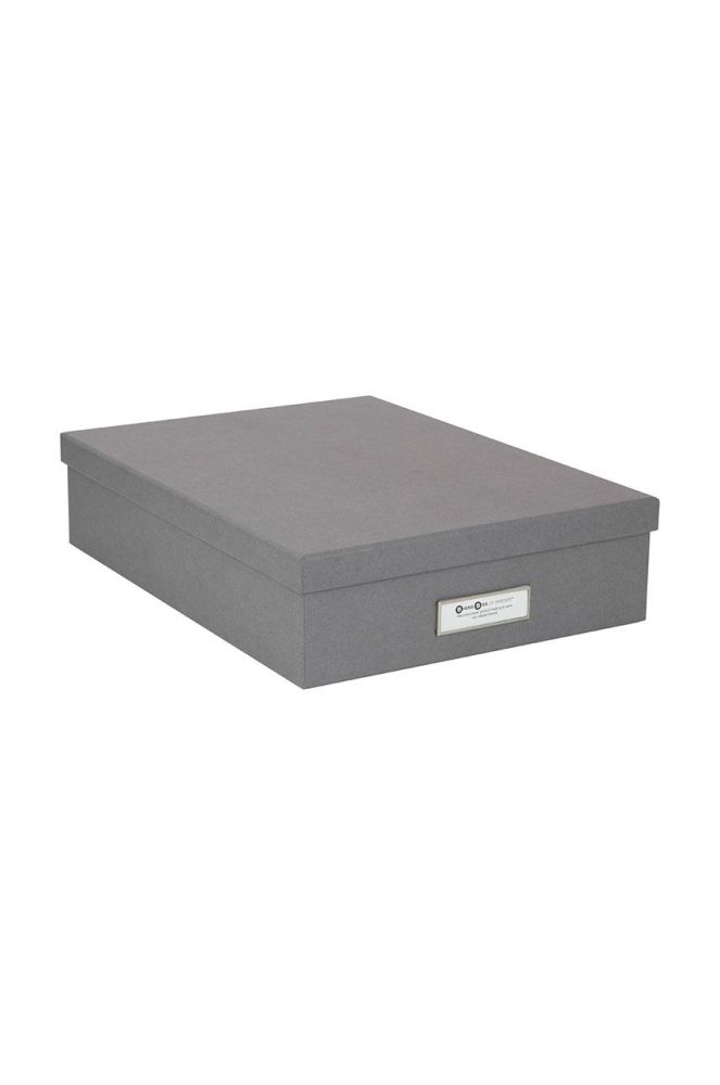 Bigso Box of Sweden коробка для зберігання Oskar колір сірий (2469997)