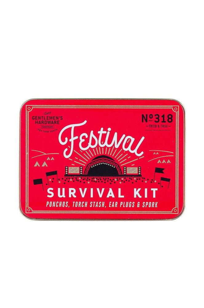 Gentelmen's Hardware Фестивальний набір Festival Survival Kit колір барвистий