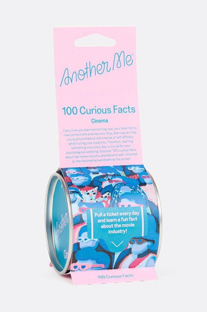 Набір карток Another Me 100 Curious Facts, Cinema, English колір барвистий