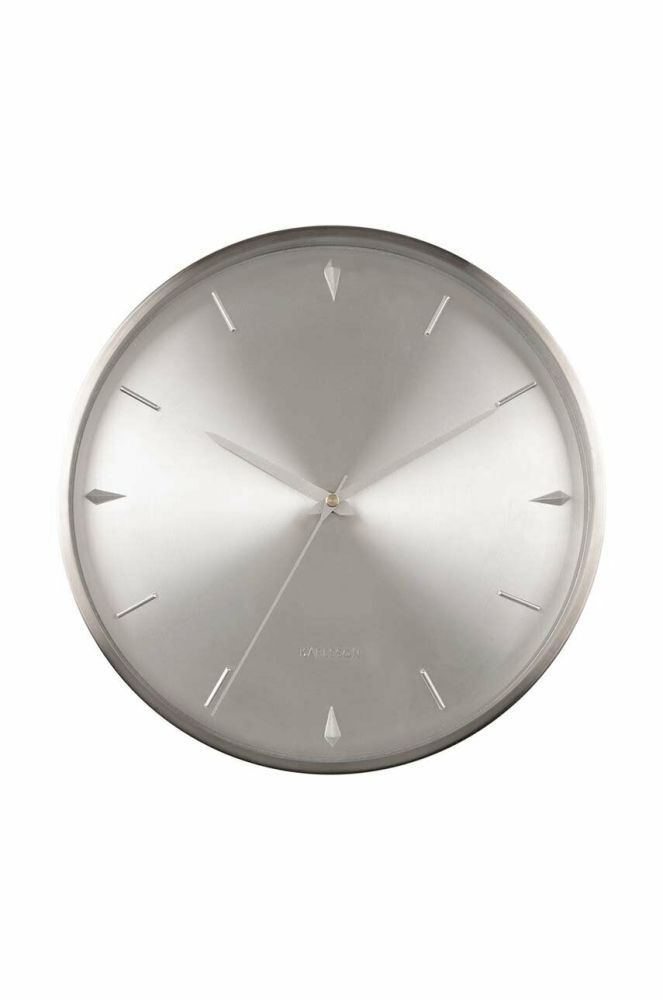 Настінний годинник Karlsson колір сірий (3063380)
