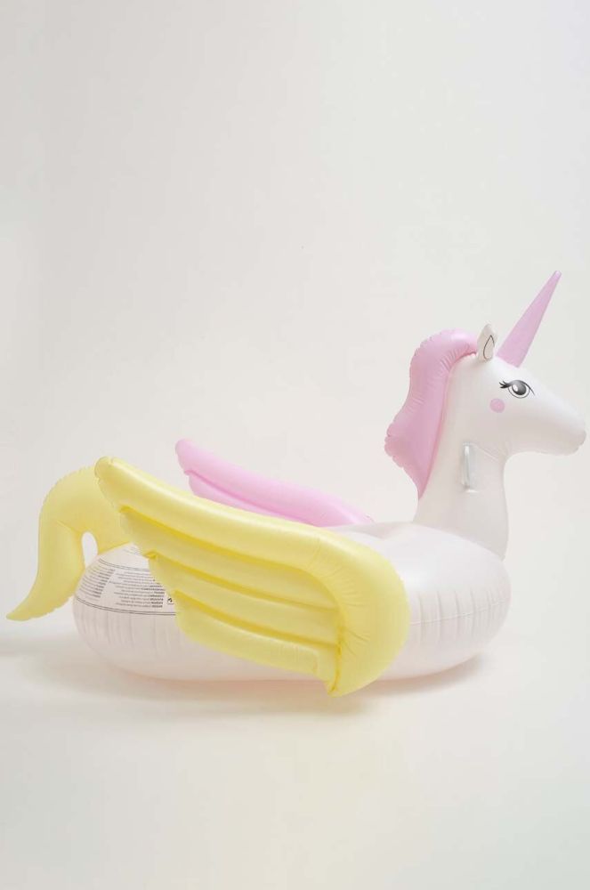 Надувний матрац для плавання SunnyLife Luxe Ride-On Float Unicorn Past колір барвистий