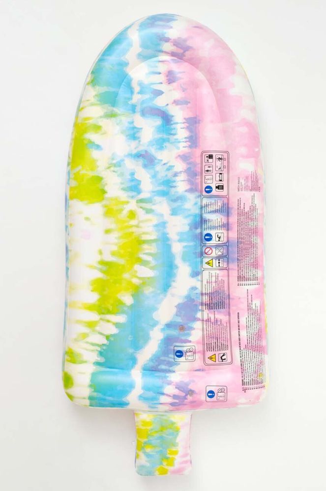 Надувний матрац для плавання SunnyLife Ice Pop Tie Dye колір барвистий