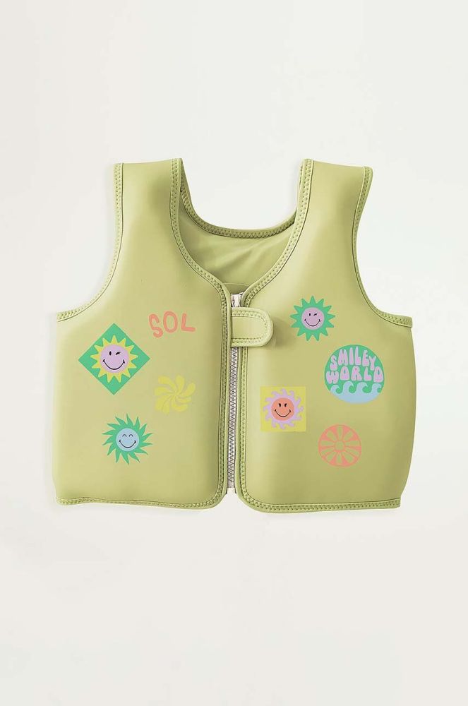 Дитячий жилет для плавання SunnyLife SmileyWorld Sol Sea колір барвистий (3265169)