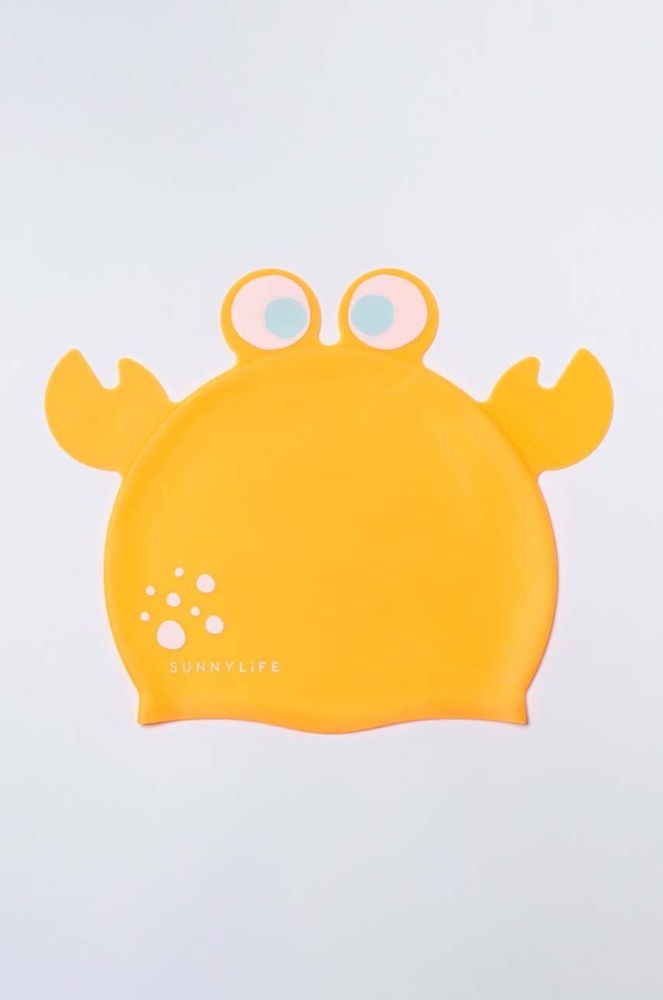 Дитяча шапка для плавання SunnyLife Sonny the Sea Creature колір помаранчевий