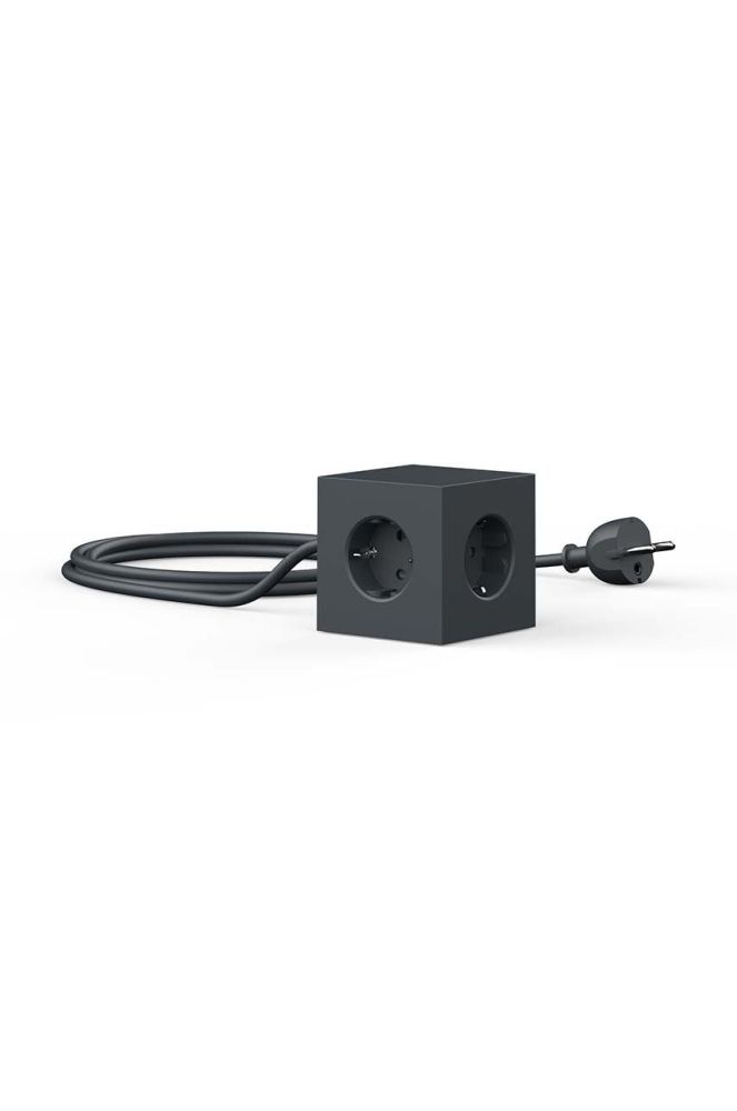 Магнітний зарядний куб Avolt Square 1, 2 x USB, 1,8 m колір чорний (3503110)