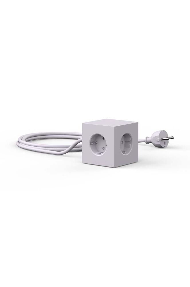 Магнітний зарядний куб Avolt Square 1, 2 x USB, 1,8 m колір сірий (3503111)
