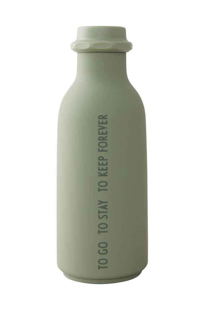 Design Letters Пляшка для води колір зелений (2671658)