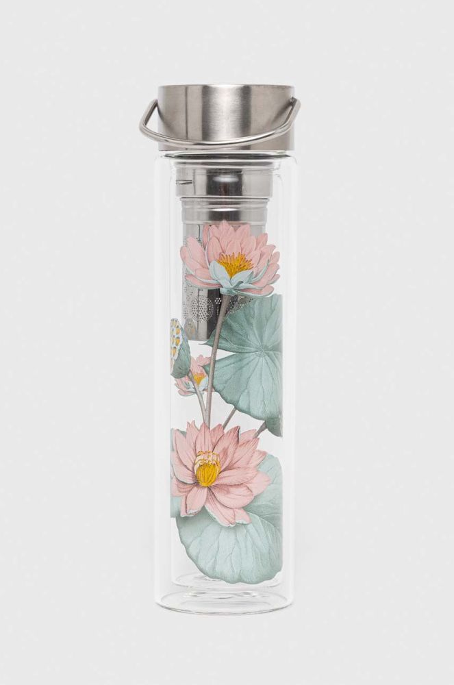 Термопляшка з запарювачем Eigenart FlowTea Fireflower колір барвистий