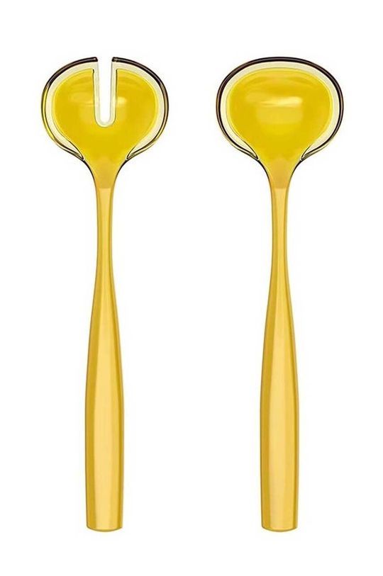 Салатні ложки Guzzini Dolcevita 2-pack колір жовтий (3385036)