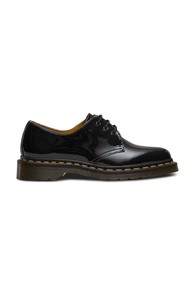Туфлі Dr. Martens жіночі колір чорний на плоскому ходу (3643278)