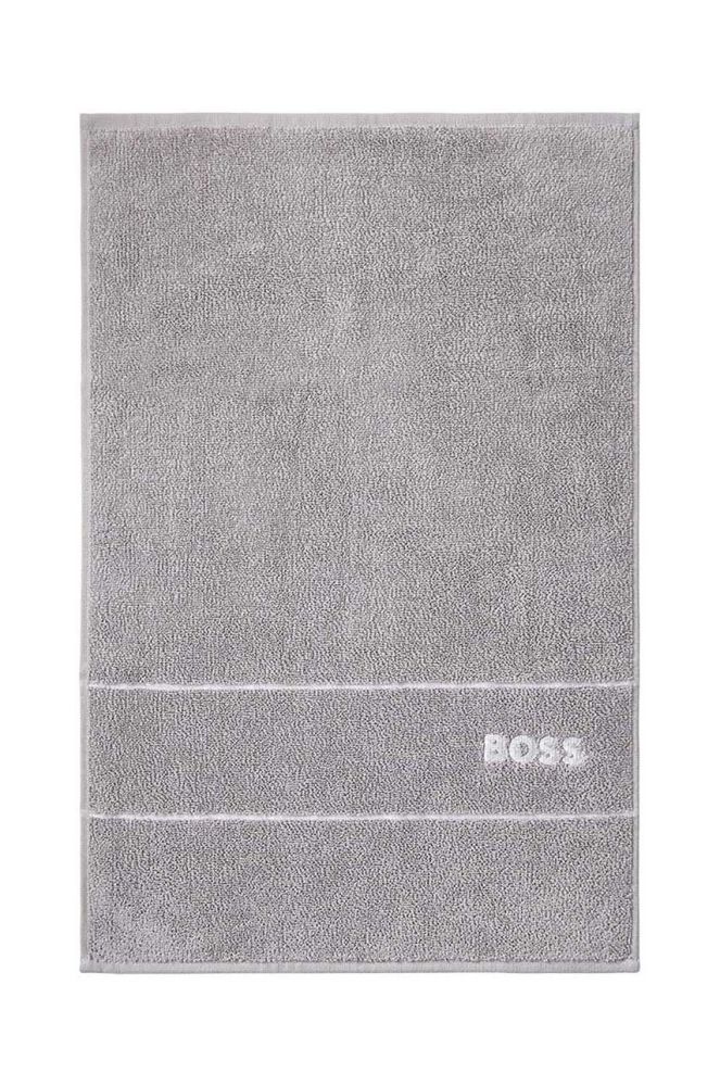 Маленький бавовняний рушник BOSS 40 x 60 cm колір сірий (2953504)