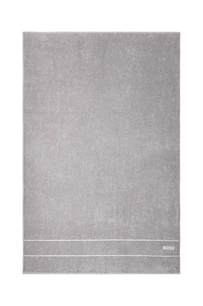 Великий бавовняний рушник BOSS 100 x 150 cm колір сірий (2950688)