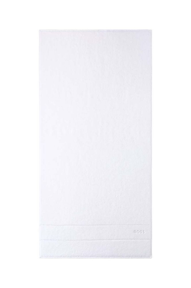 Середній бавовняний рушник BOSS 70 x 140 cm колір сірий (2950697)