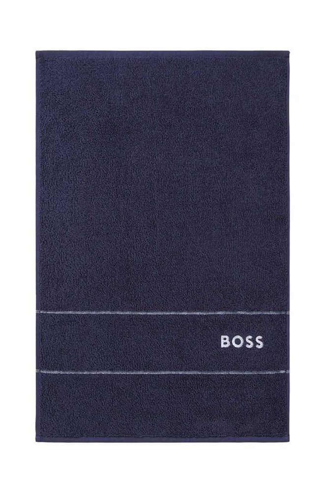 Маленький бавовняний рушник BOSS 40 x 60 cm колір темно-синій (2950700)