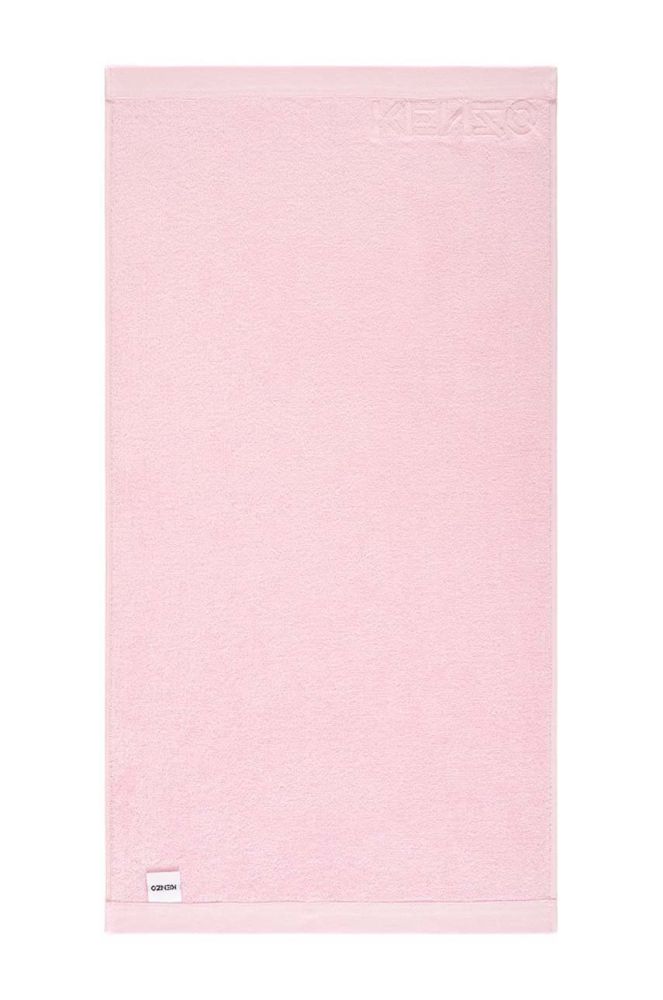 Великий бавовняний рушник Kenzo 90 x 150 cm колір рожевий (2946530)