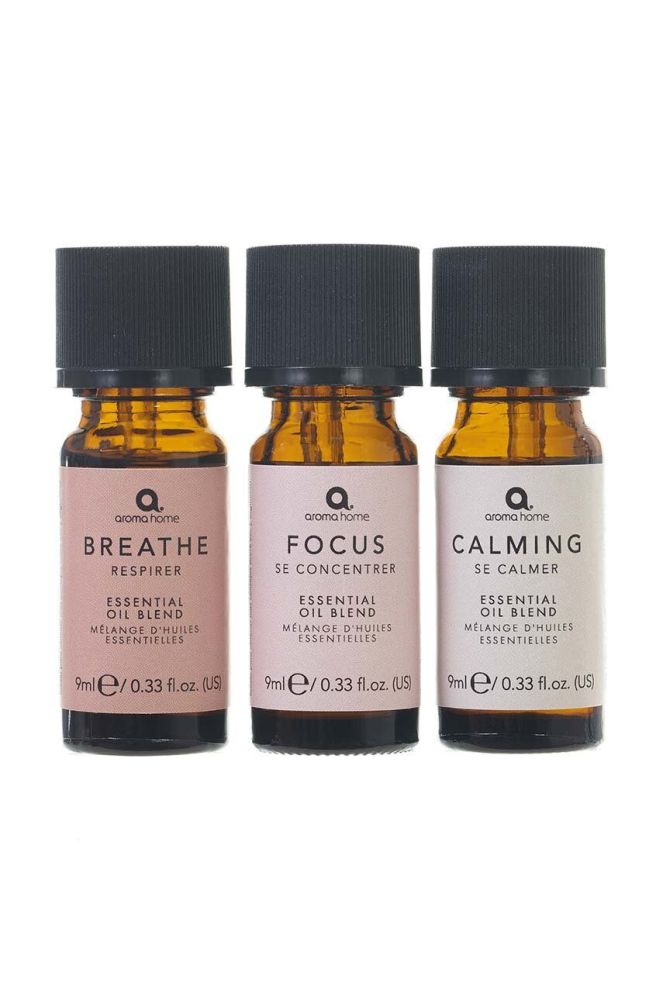 Aroma Home Mindfulness Essential Oil Blend 3-pack колір барвистий