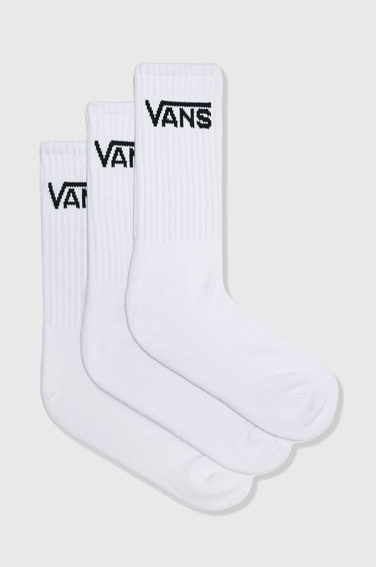 Vans - Шкарпетки (3-pack) VN000XRZWHT1-white колір білий