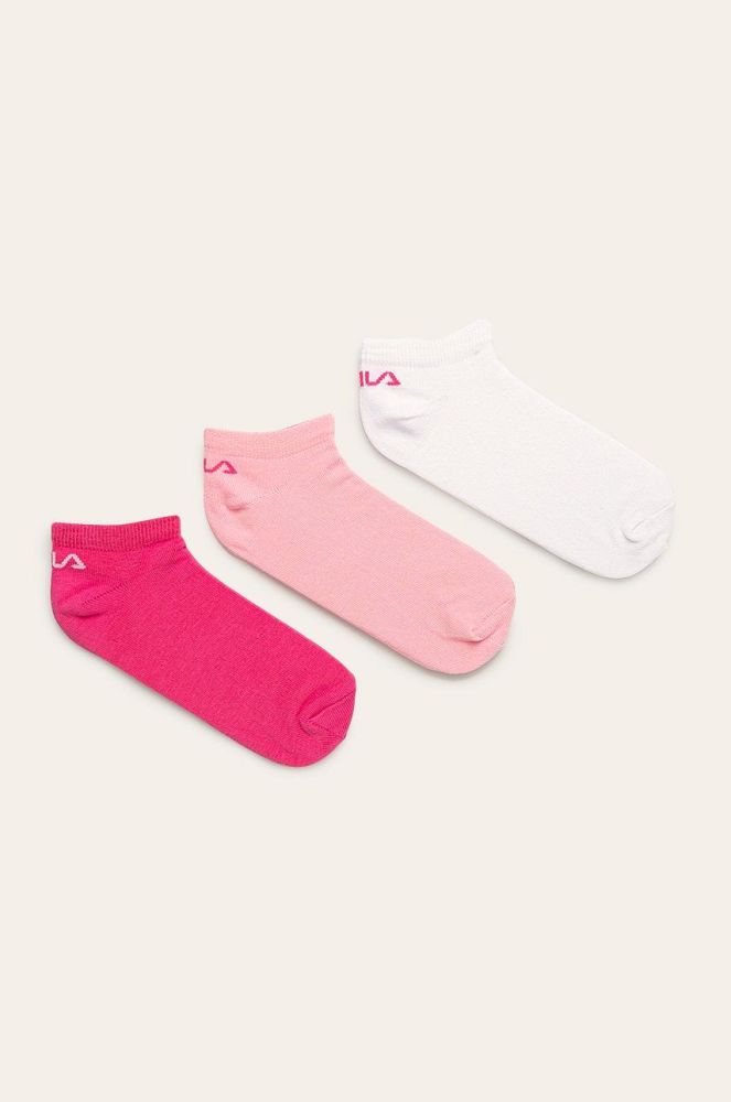 Fila - Шкарпетки (3-pack) колір рожевий (1165210)