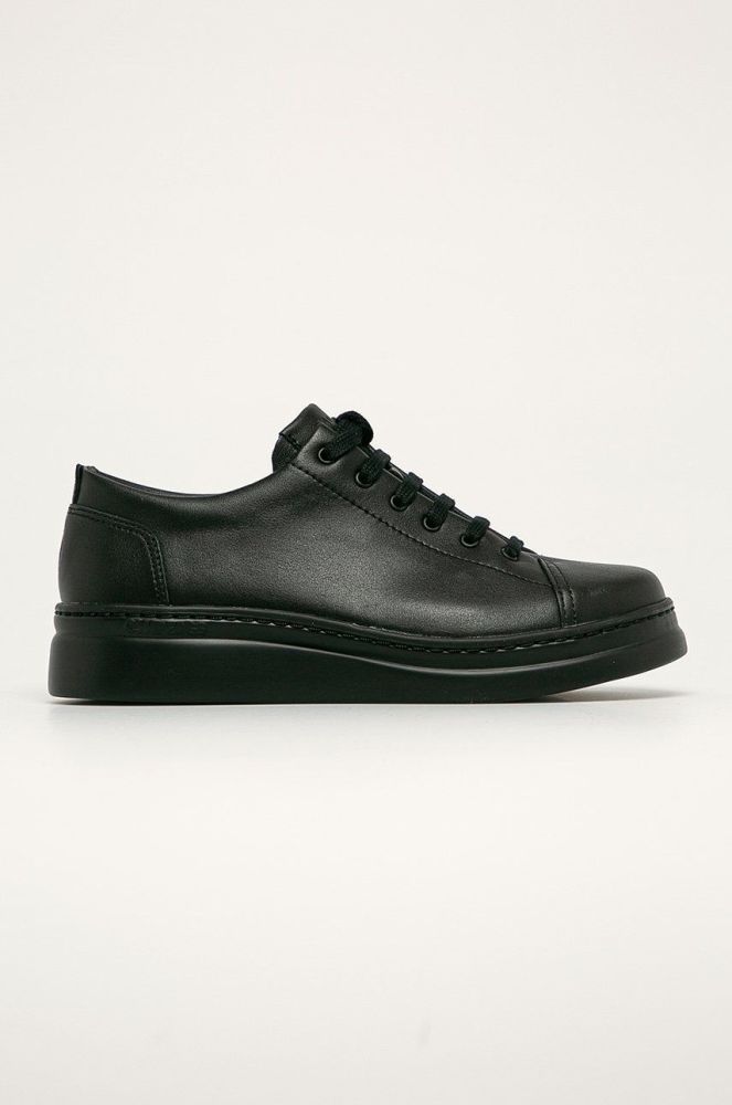 Camper - Шкіряні черевики Runner Up колір чорний (750288)