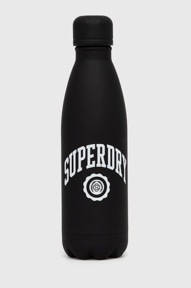 Пляшка Superdry колір чорний