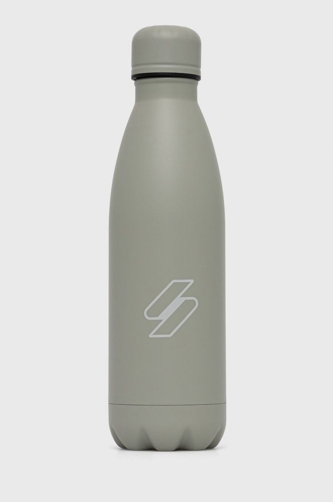 Пляшка Superdry колір сірий