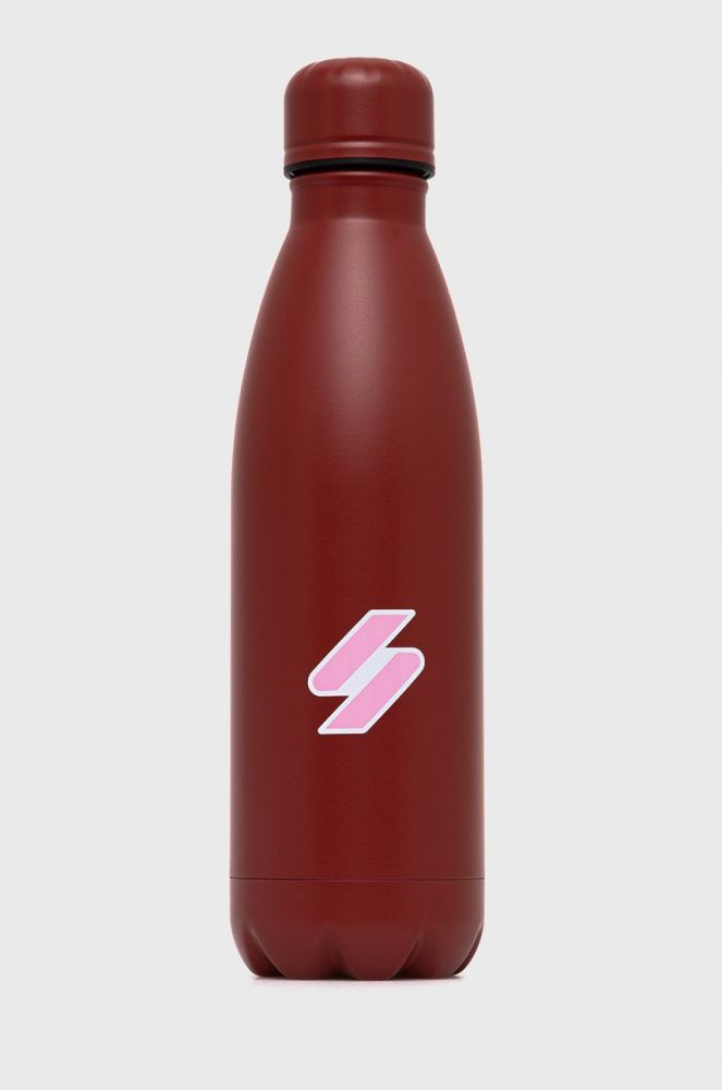 Пляшка Superdry колір червоний