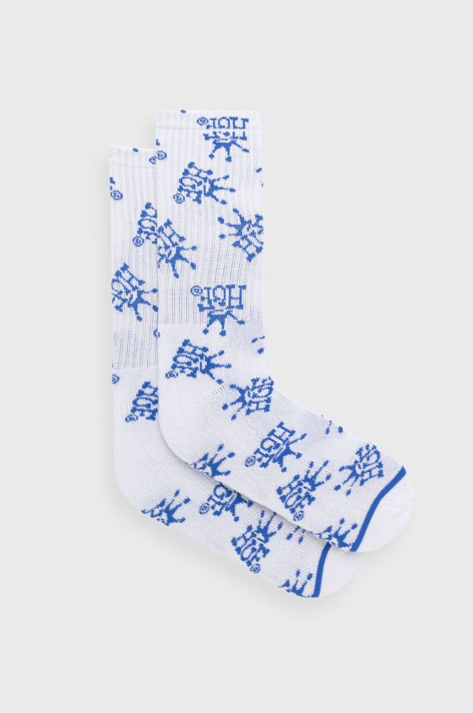 Шкарпетки HUF жіноче колір білий (1993628)