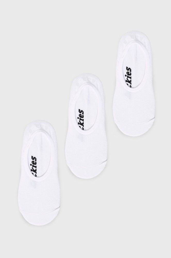 Шкарпетки Dickies (3-pack) колір білий DK0A4XJZWHX-WHITE