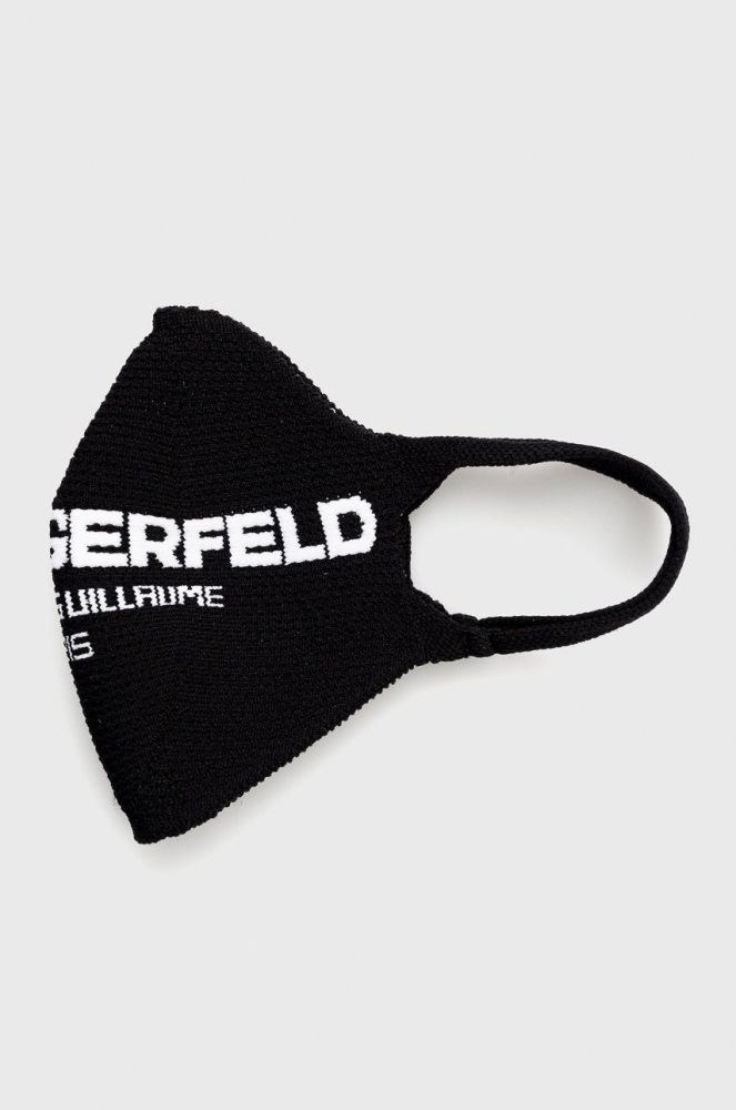 Karl Lagerfeld - Захисна маска колір чорний