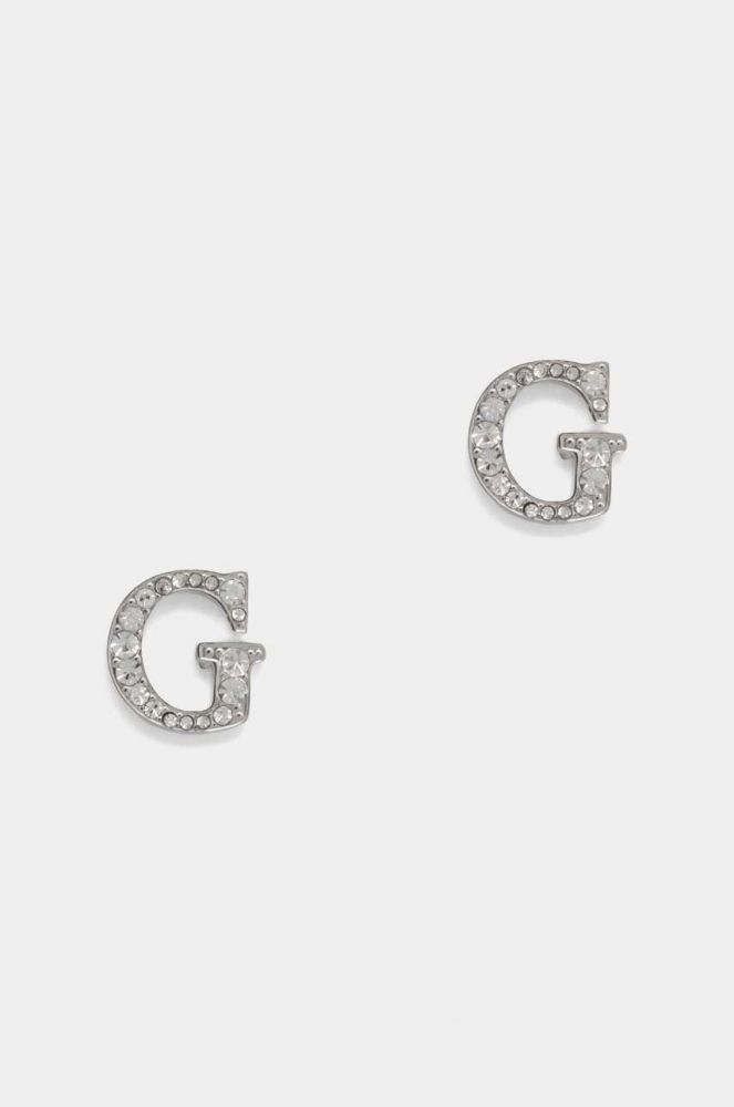 Сережки Guess колір срібний (3566517)