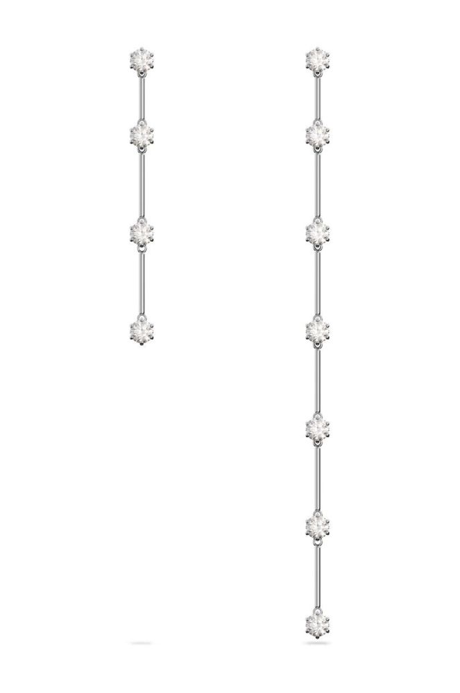 Сережки Swarovski колір срібний (2481164)