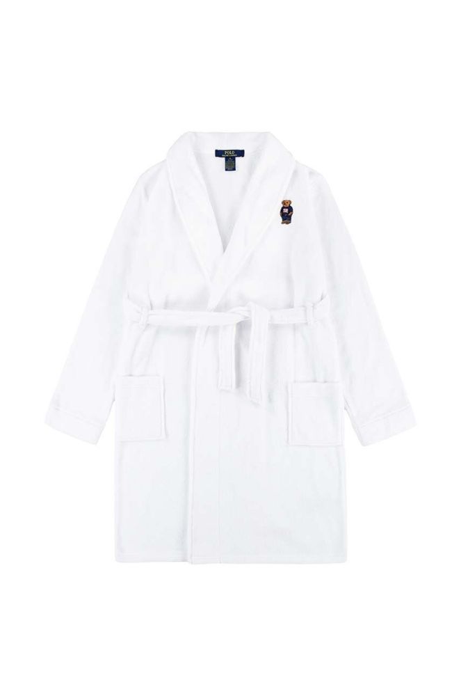 Дитячий халат Polo Ralph Lauren колір білий (3406793)