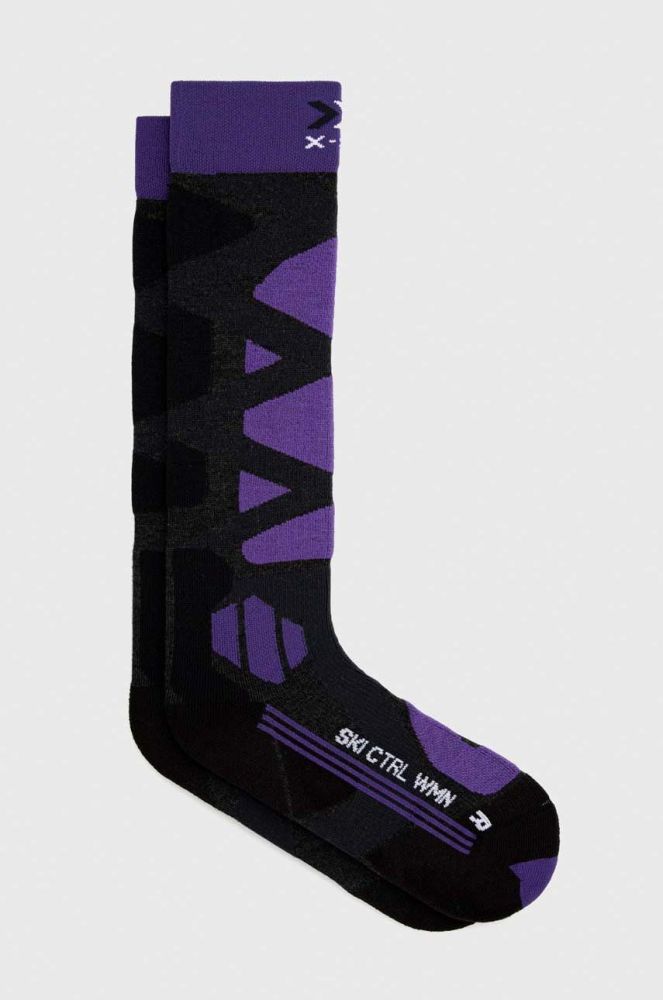 Лижні шкарпетки X-Socks Ski Control 4.0 колір фіолетовий (2852977)