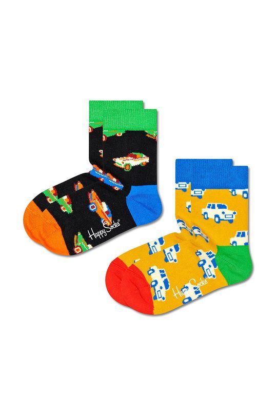 Дитячі шкарпетки Happy Socks 2-pack колір барвистий (2532894)