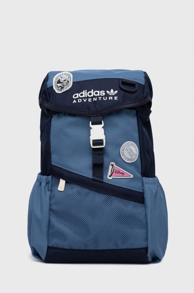 Дитячий рюкзак adidas Originals великий візерунок колір блакитний