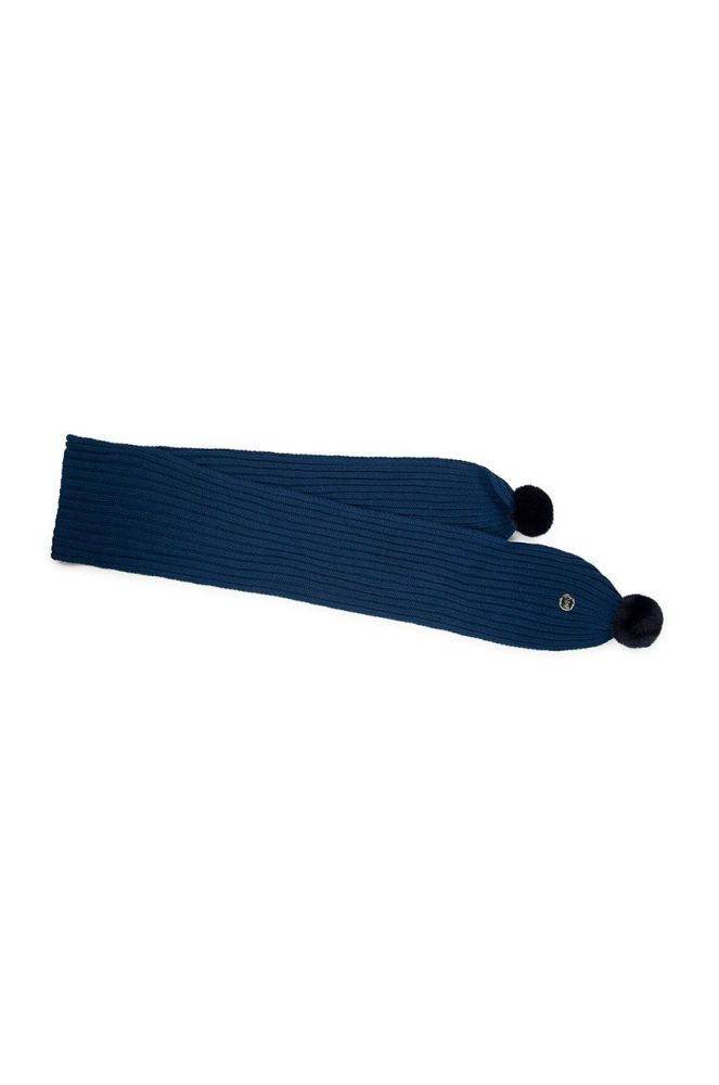 Дитячий шарф Michael Kors колір синій однотонний