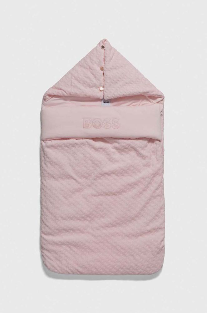 Конверт для немовлят BOSS колір рожевий (3492205)
