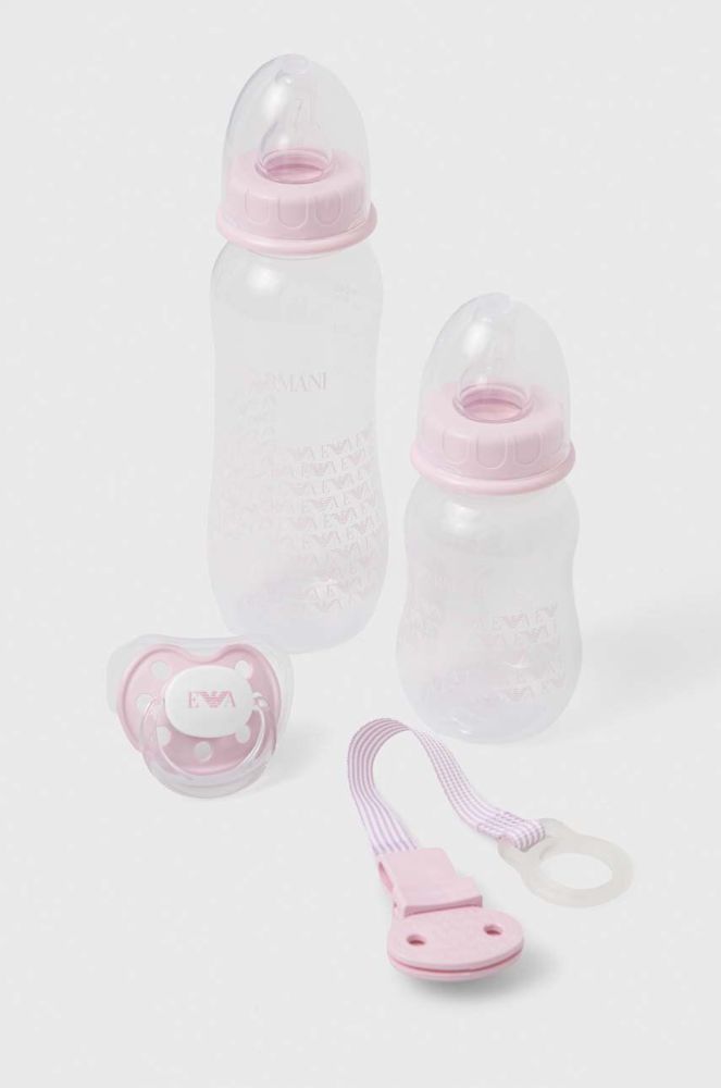 Набір для немовлят Emporio Armani колір рожевий (3465656)