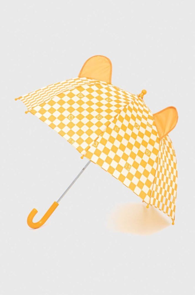 Дитяча парасоля United Colors of Benetton колір жовтий