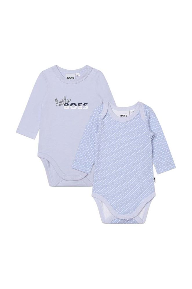 Боді для немовлят BOSS 2-pack колір блакитний (3445574)