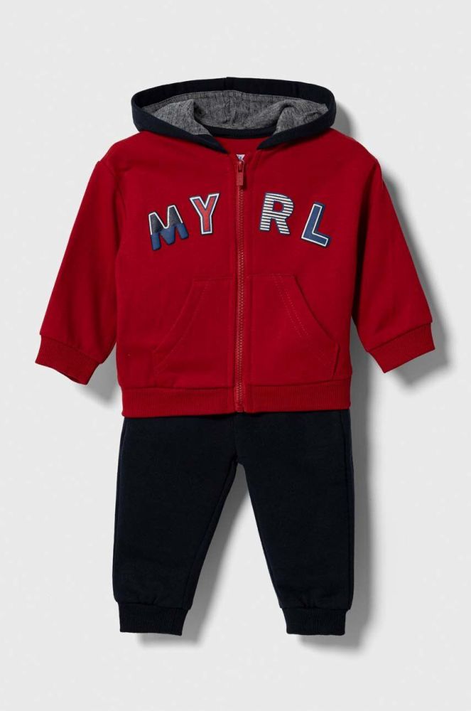 Cпортивний костюм для немовлят Mayoral колір червоний (3428758)