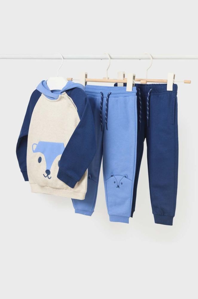 Cпортивний костюм для немовлят Mayoral колір блакитний (3428850)