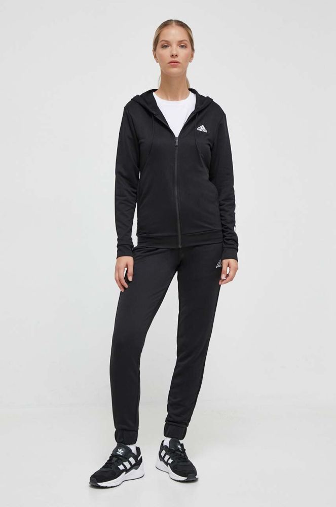 Спортивний костюм adidas жіночий колір чорний (3613762)