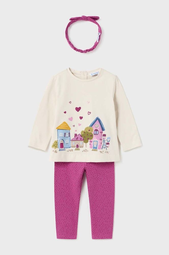 Комплект для немовлят Mayoral колір фіолетовий (3429024)