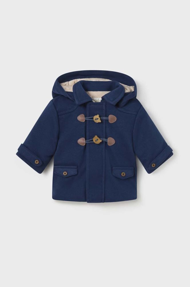 Дитяче пальто Mayoral Newborn колір синій