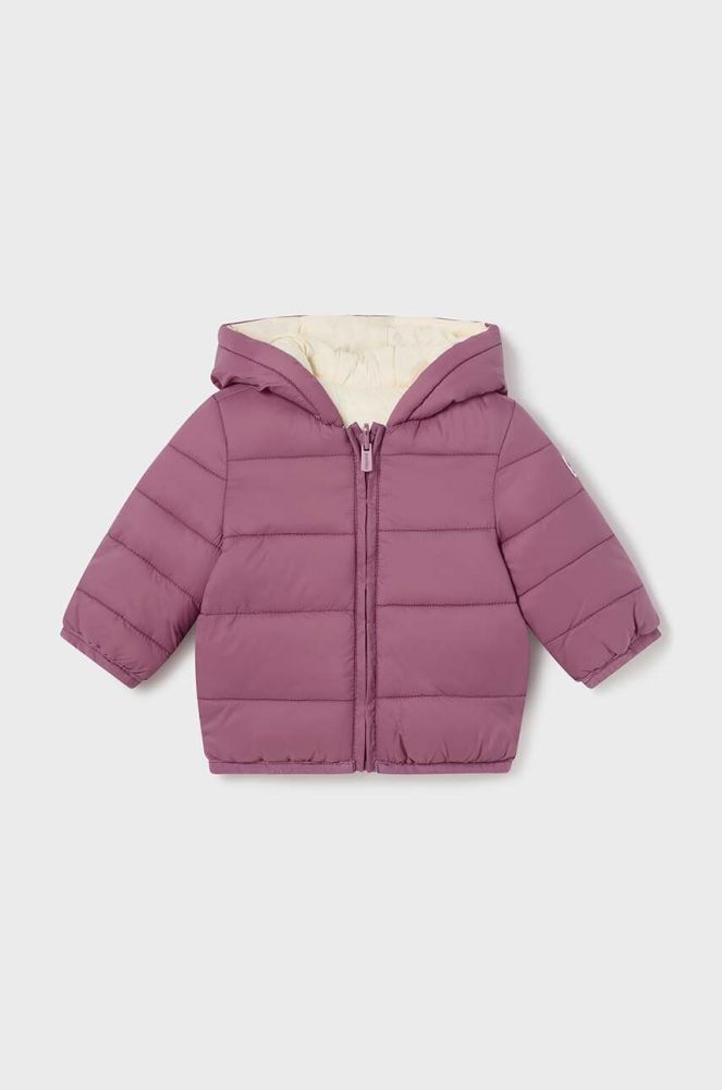 Куртка для немовлят Mayoral Newborn колір фіолетовий